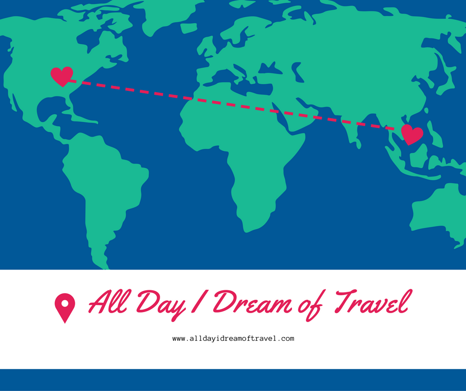 All Day I Dream of Travel logo